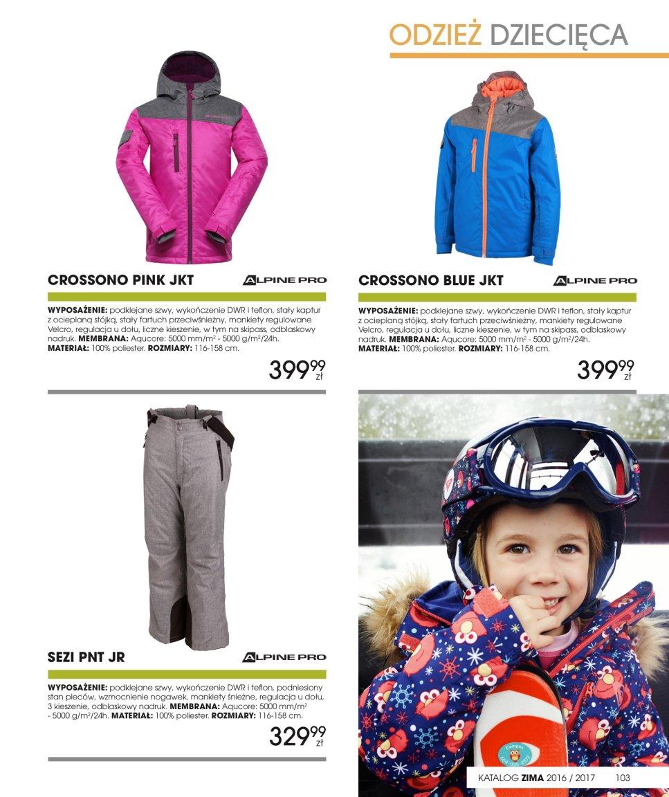 Gazetka promocyjna Go Sport str. 103