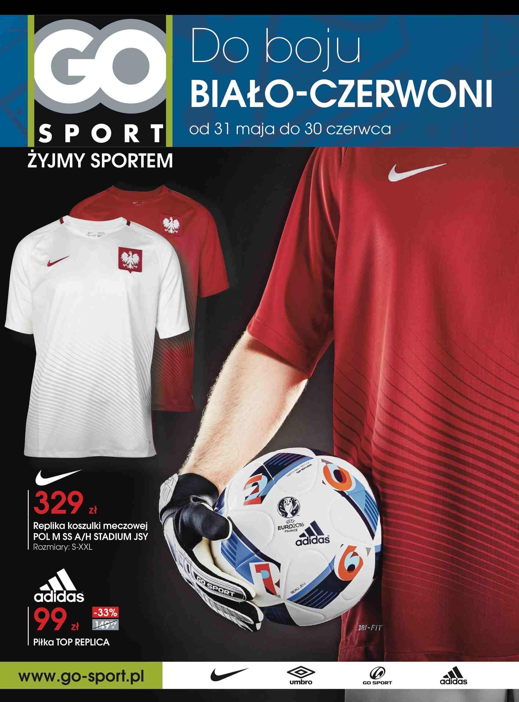 Gazetka promocyjna Go Sport str. 1