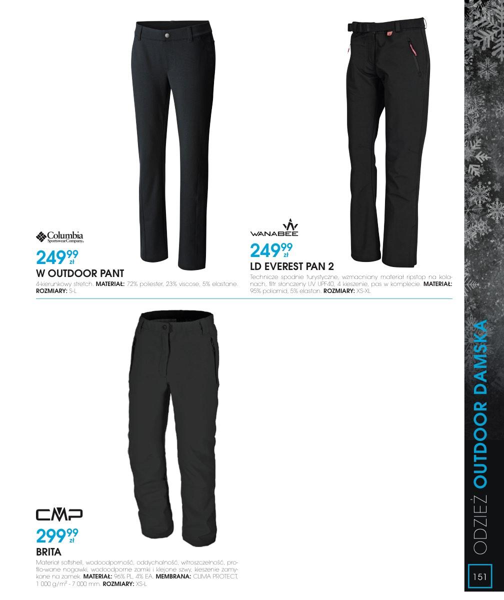 Gazetka promocyjna Go Sport str. 151