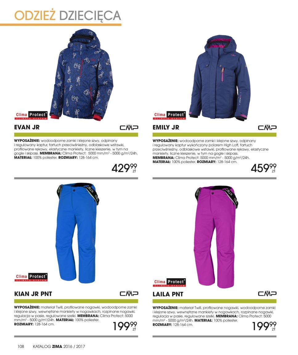 Gazetka promocyjna Go Sport str. 108