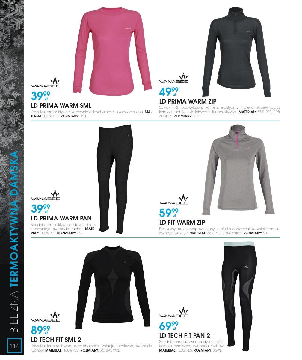 Gazetka promocyjna Go Sport str. 114