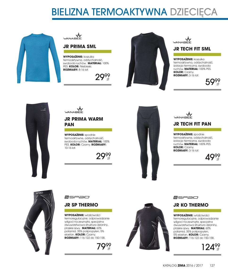 Gazetka promocyjna Go Sport str. 127