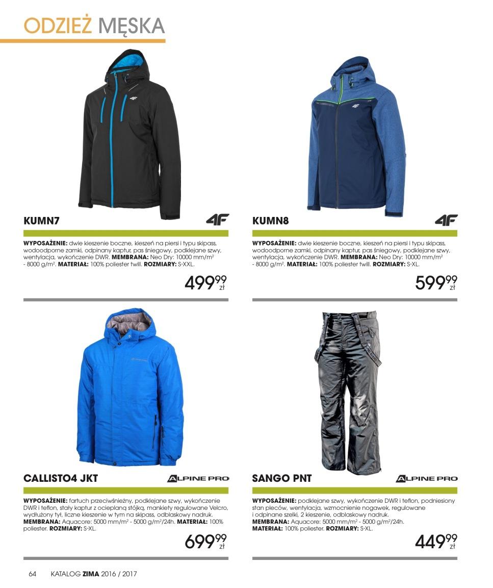 Gazetka promocyjna Go Sport str. 64