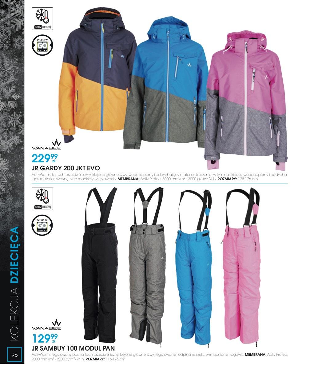 Gazetka promocyjna Go Sport str. 96
