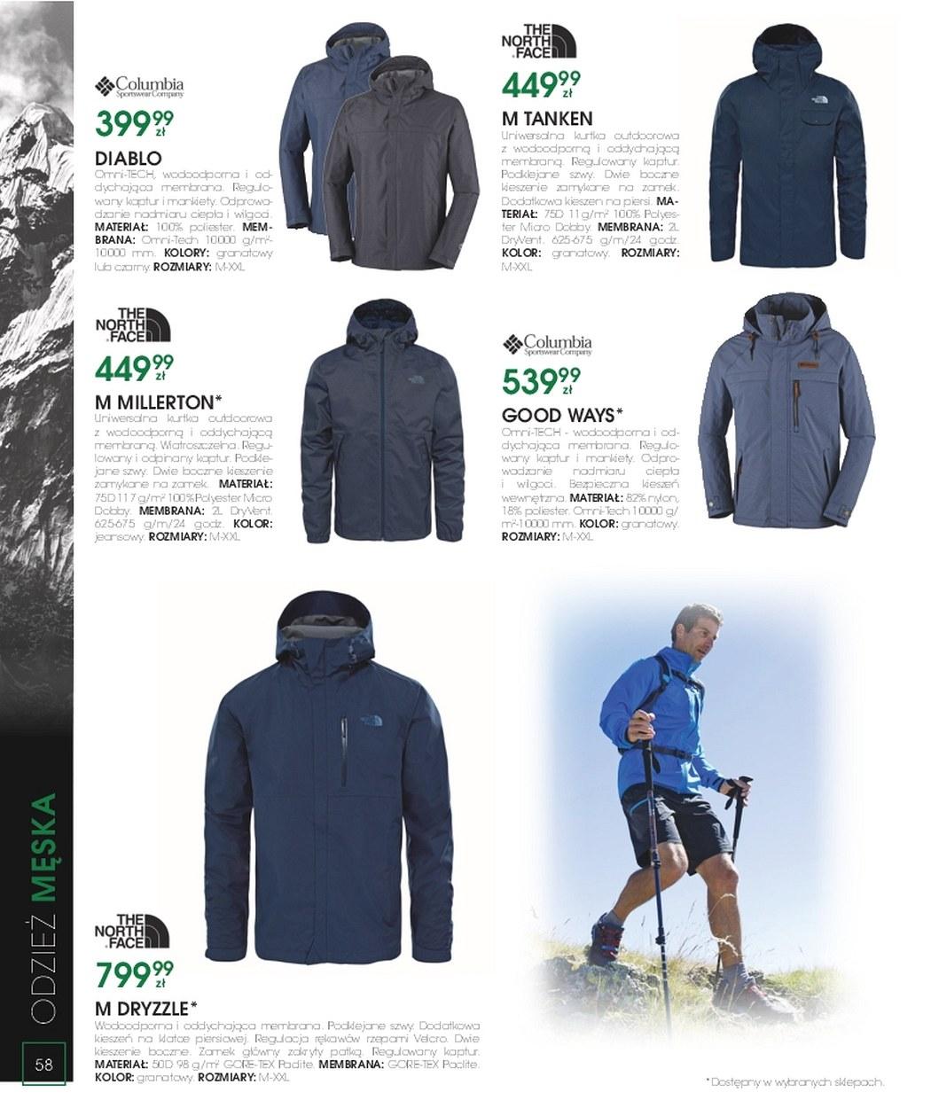 Gazetka promocyjna Go Sport str. 58
