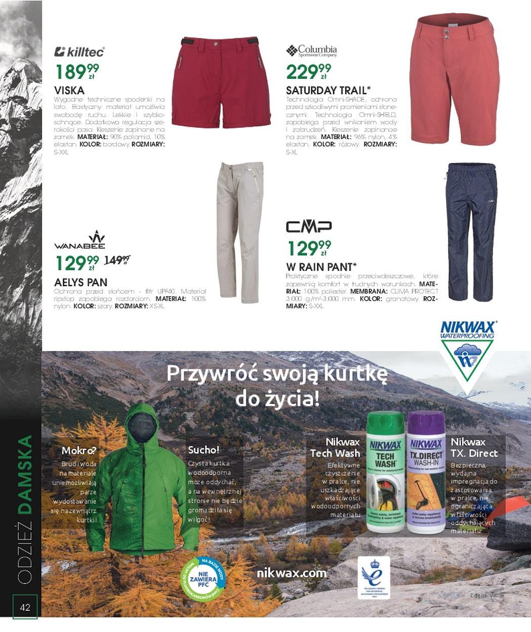 Gazetka promocyjna Go Sport str. 42