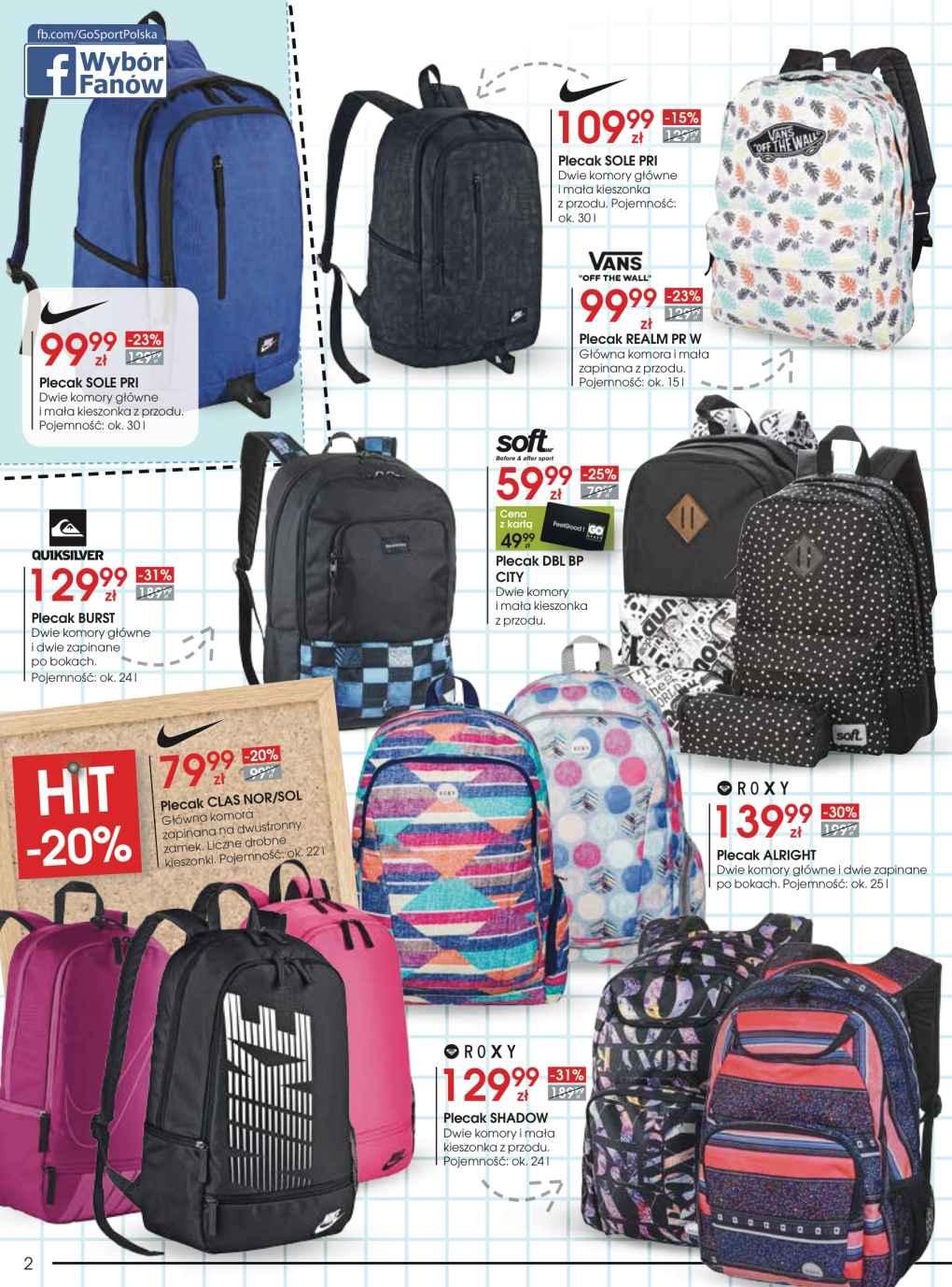 Gazetka promocyjna Go Sport str. 2
