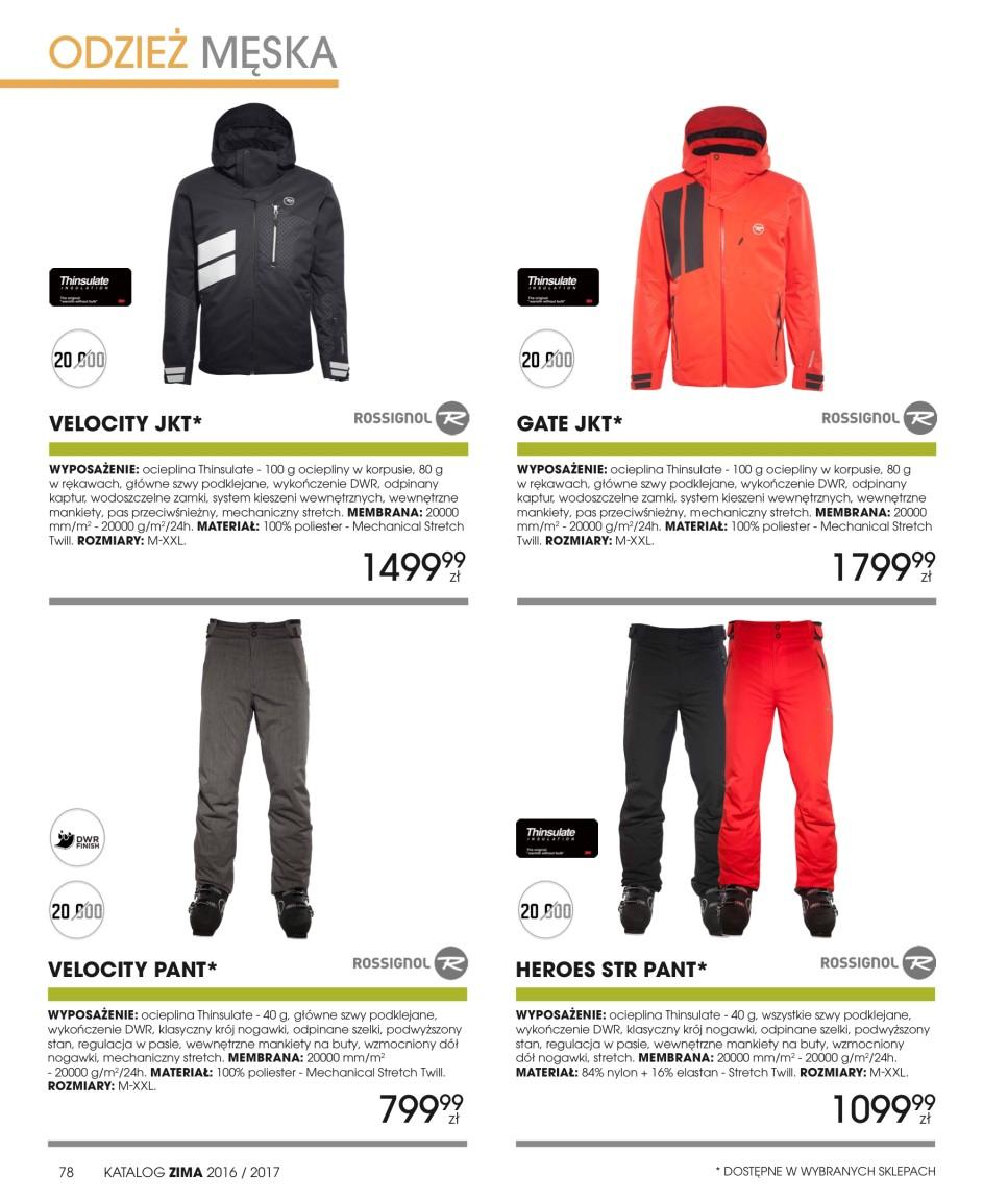 Gazetka promocyjna Go Sport str. 78