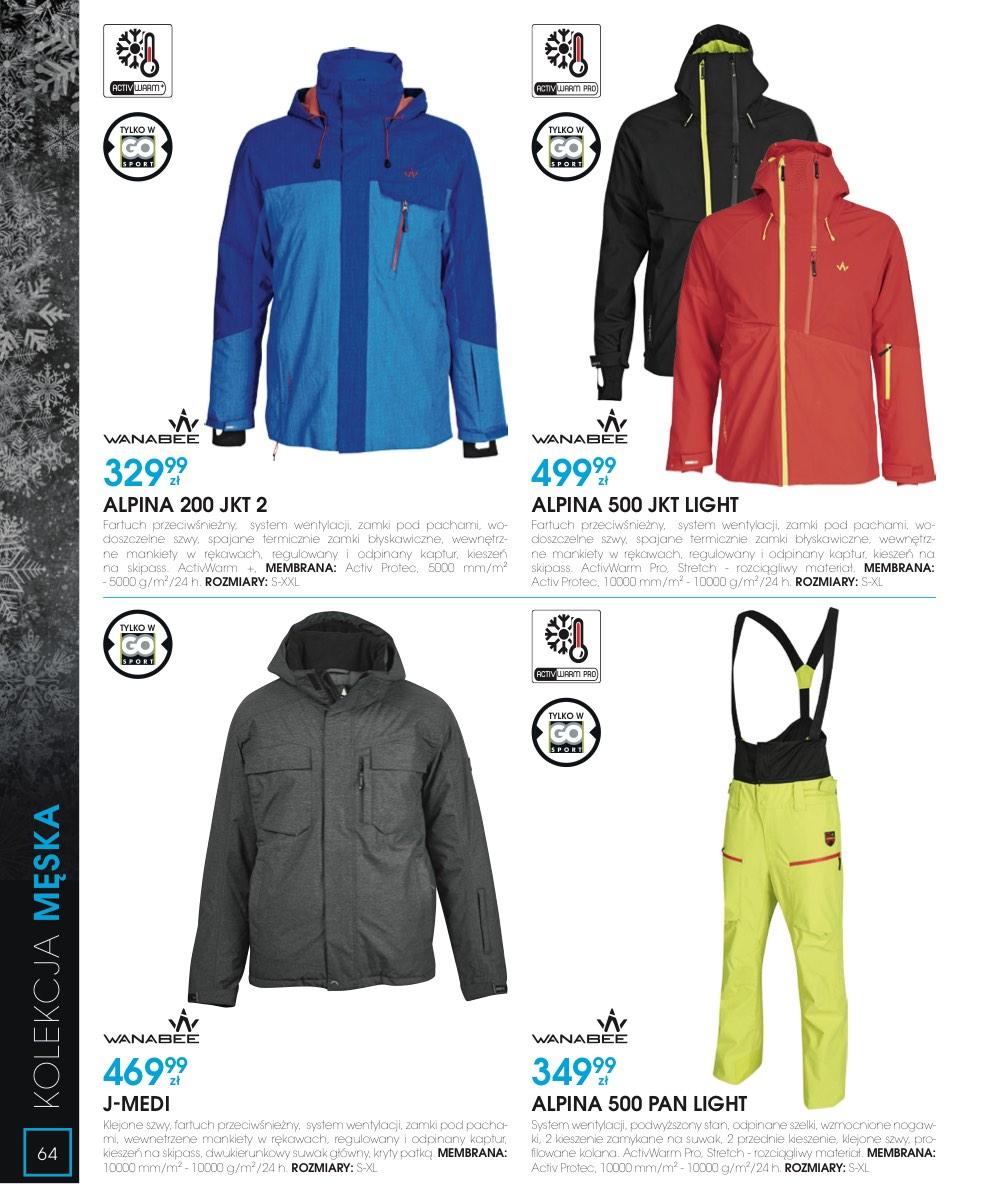Gazetka promocyjna Go Sport str. 64