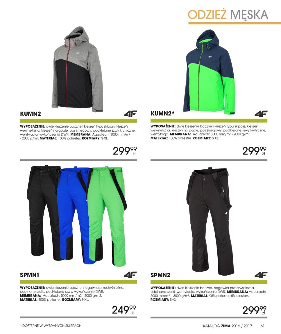 Gazetka promocyjna Go Sport str. 61
