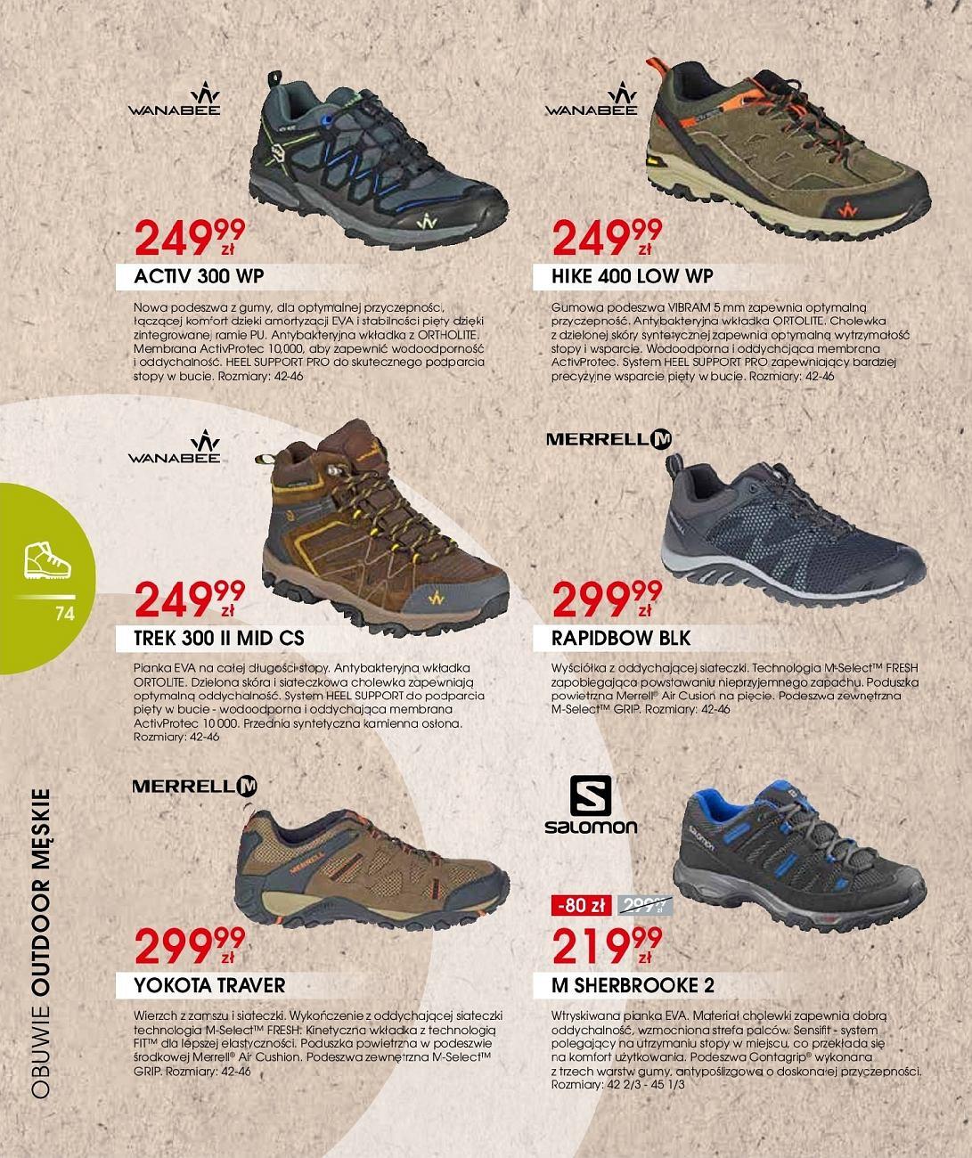 Gazetka promocyjna Go Sport str. 74