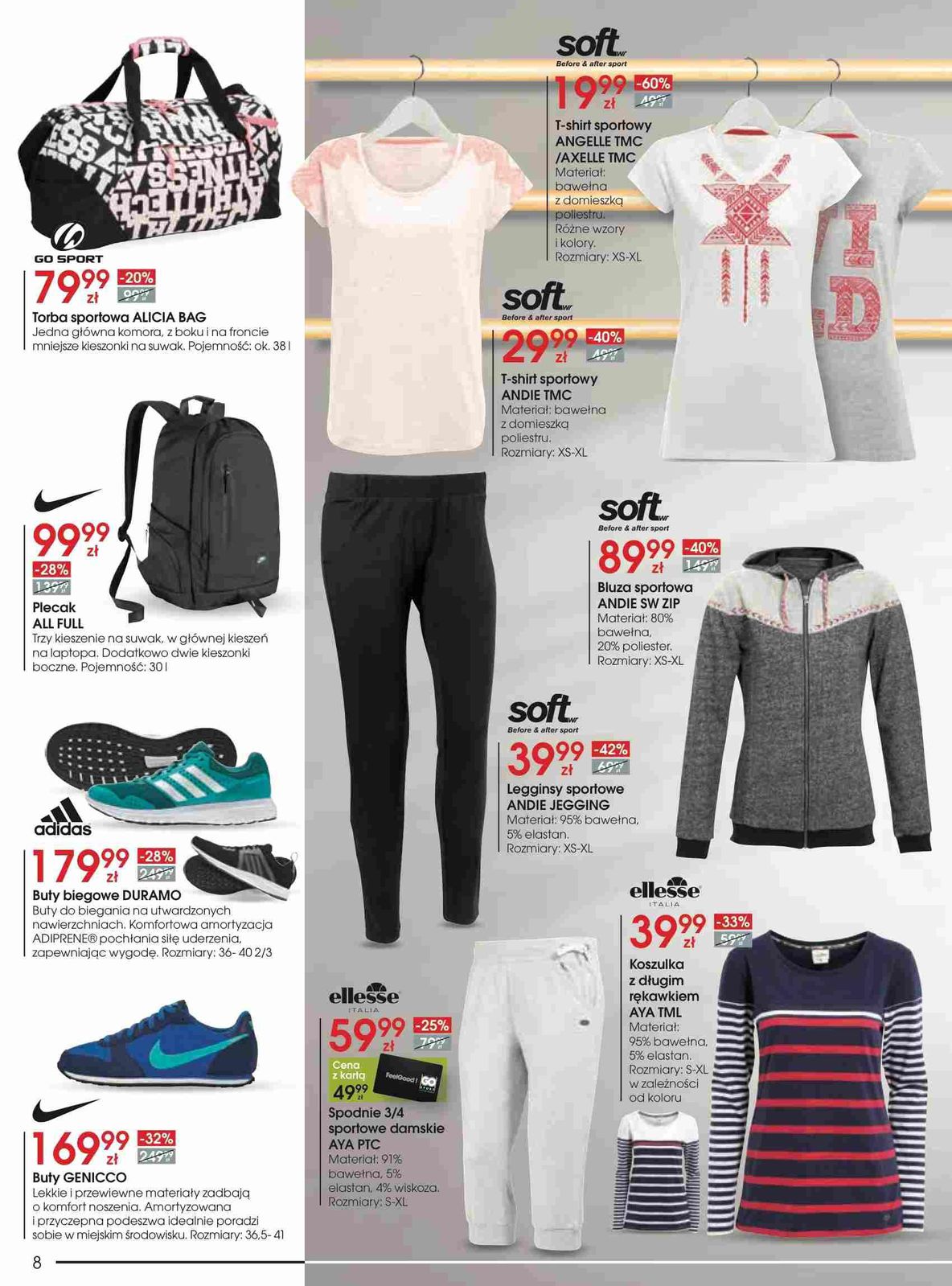Gazetka promocyjna Go Sport str. 8