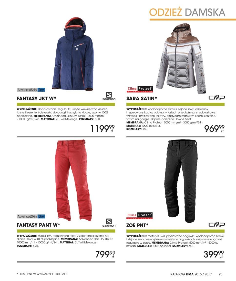 Gazetka promocyjna Go Sport str. 95
