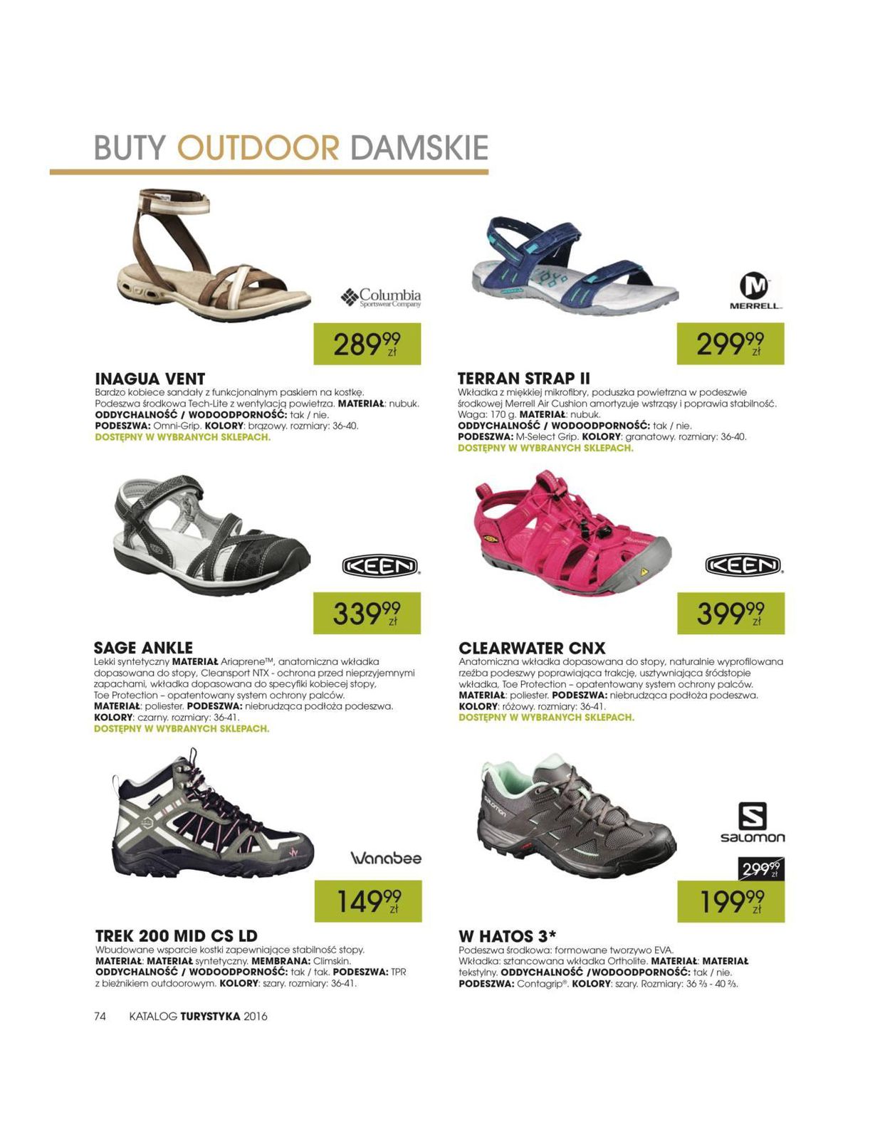 Gazetka promocyjna Go Sport str. 74