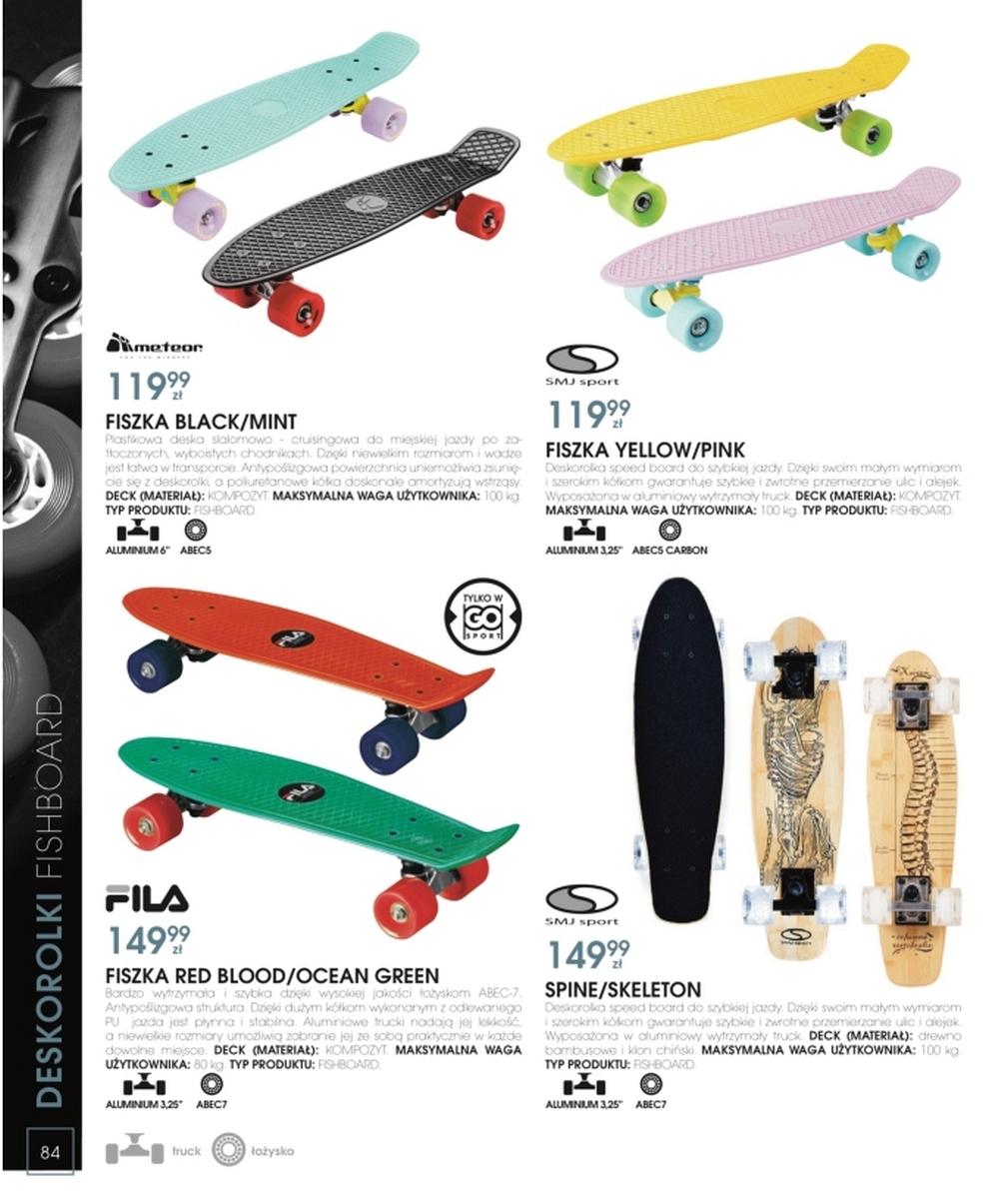 Gazetka promocyjna Go Sport str. 84