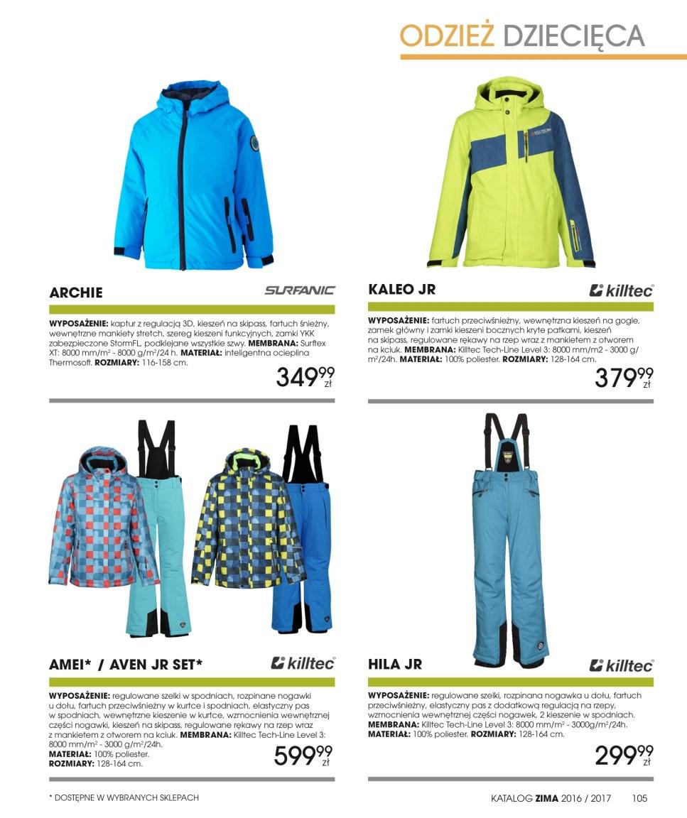 Gazetka promocyjna Go Sport str. 105