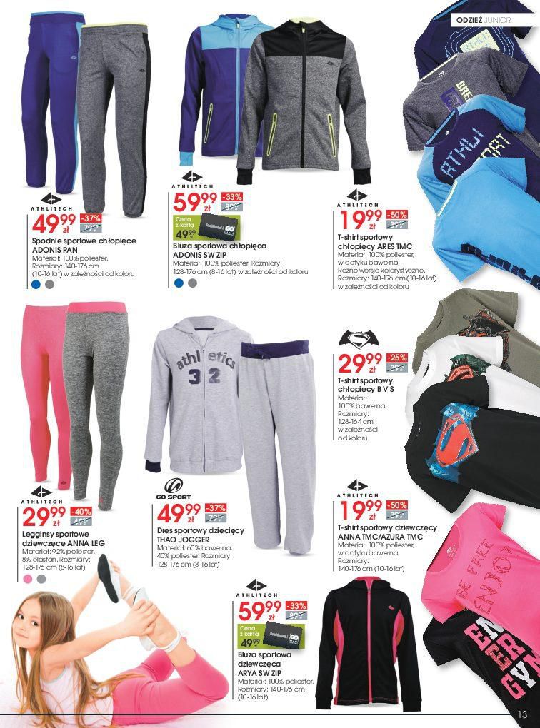 Gazetka promocyjna Go Sport str. 13